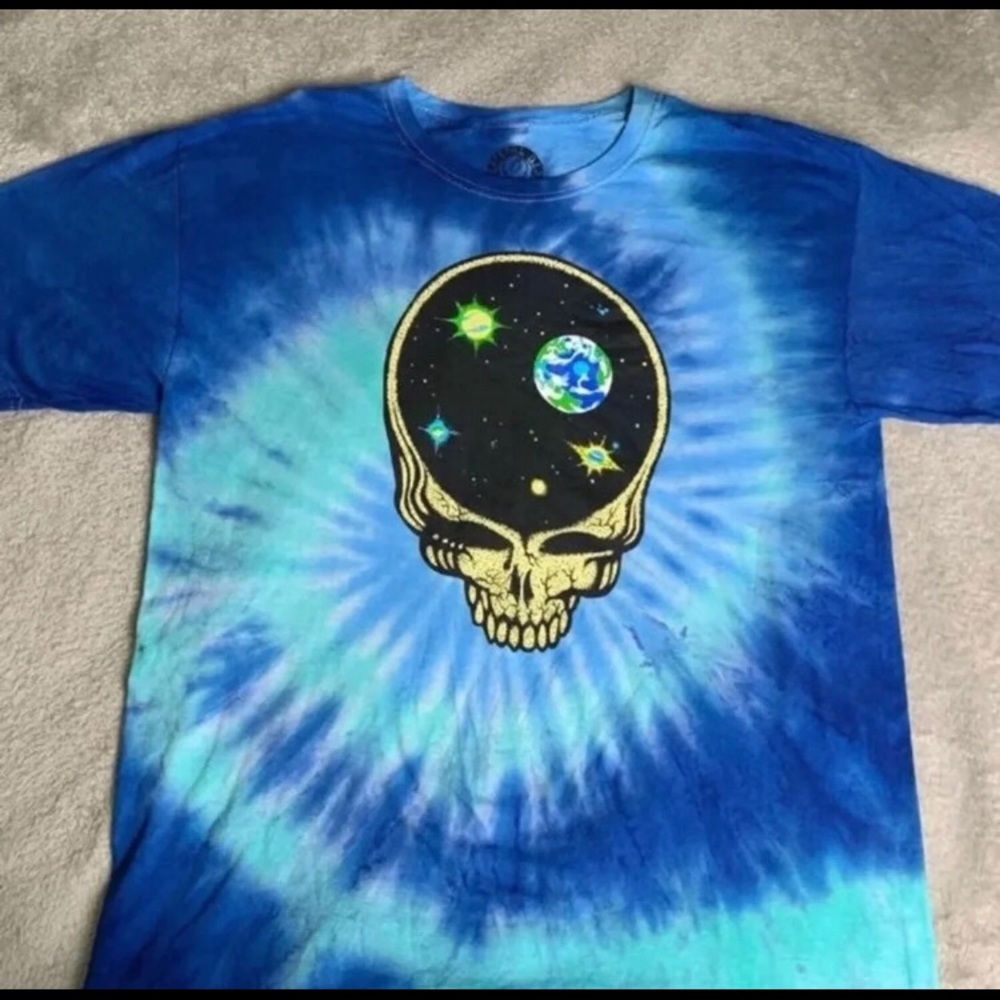 Grateful Dead Rare Steal Your Space Tie Dye Shirt